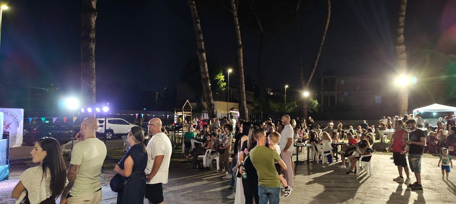 Pubblico e atmosfera della serata